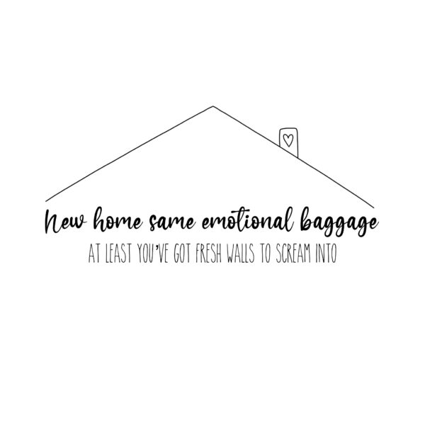 New Home Fresh Walls Card