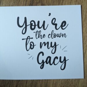Gacy Clown Love Card