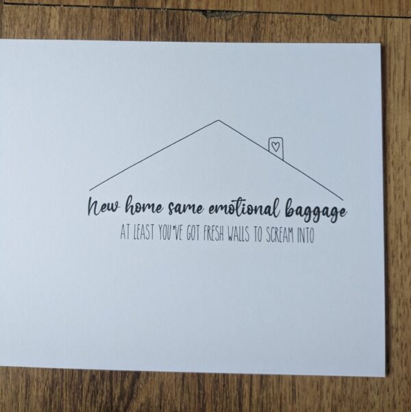 New Home Fresh Walls Card