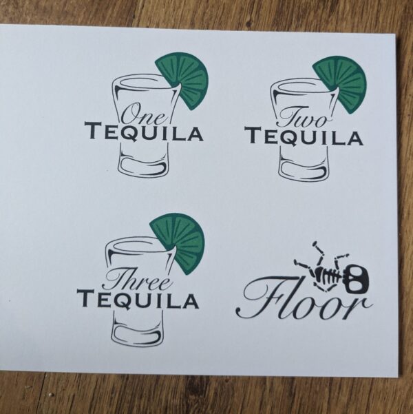 Tequila Floor Card