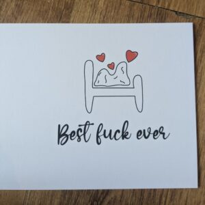 Best Fuck Ever Card