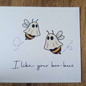 Boo-Bees Halloween Card