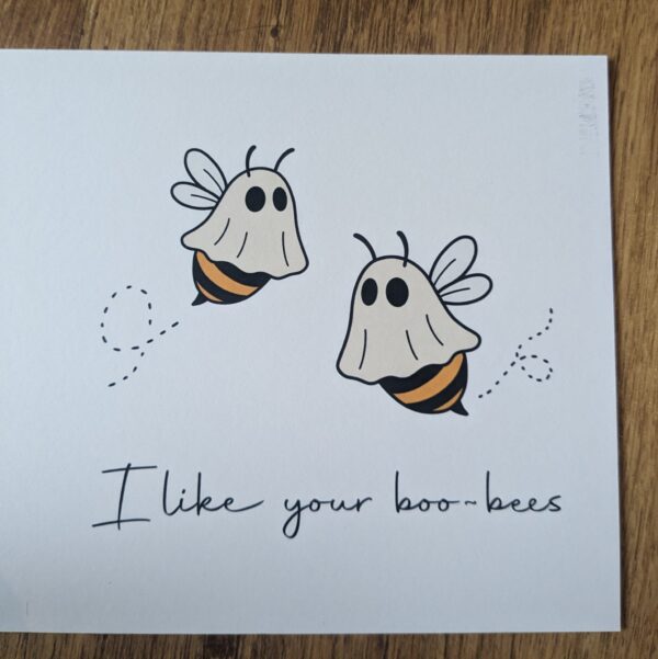 Boo-Bees Halloween Card