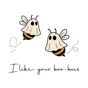 Boo-Bees Halloween Card