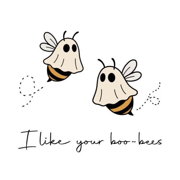 Boo-Bees Halloween Card