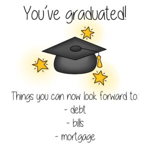 Graduation Reality Check Card